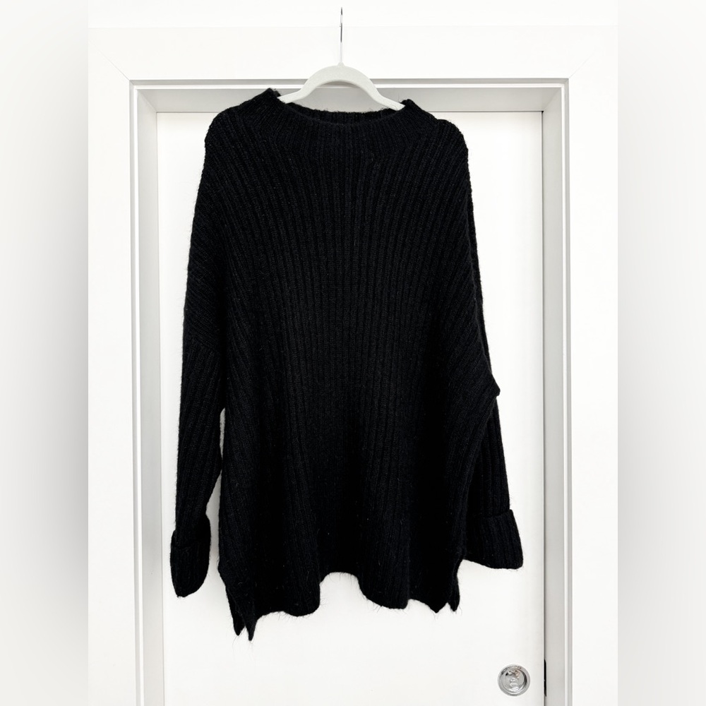 Old Navy Black Tunic Sweater